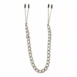 Sextreme Metalen-Borstketting Met Tepelklemmen 42cm