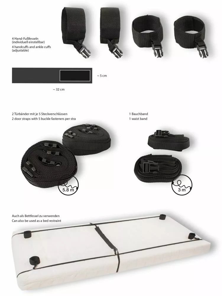 Bad Kitty Deur/bed Boeien Bondage 6 Bad Kitty Deur/bed Boeien Bondage - Afbeelding 6