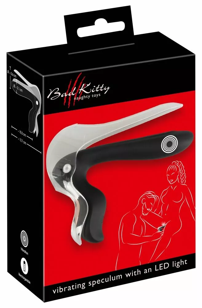 Bad Kitty Vibrerende Speculum With LED Light 11 Bad Kitty Vibrerende Speculum With LED Light - Afbeelding 11