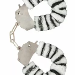 ToyJoy Pluche Handboeien - Zebra
