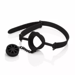Scandal Silicone Stopper Gag - Zwart -Lingerie Setjes Verkoopwinkel 12988 black 01