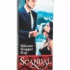 Scandal Silicone Stopper Gag - Zwart