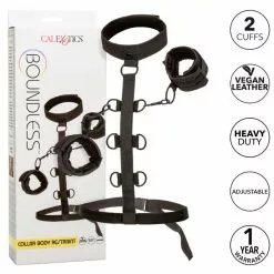 California Exotic Bondage Set Boundless Collar Restraint -Lingerie Setjes Verkoopwinkel 14228 black 07