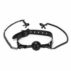 BallGag Met Tepelklemmen Whipsmart