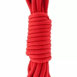 Hidden Desire Bondagetouw Rood Katoen - 5 Meter