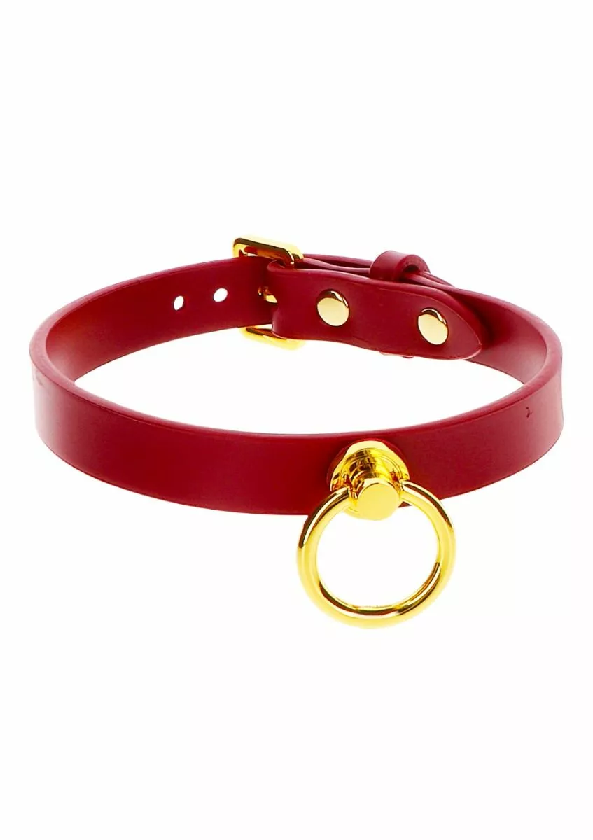 O-Ring Haldband Taboom - Rood 1 O-Ring Haldband Taboom - Rood