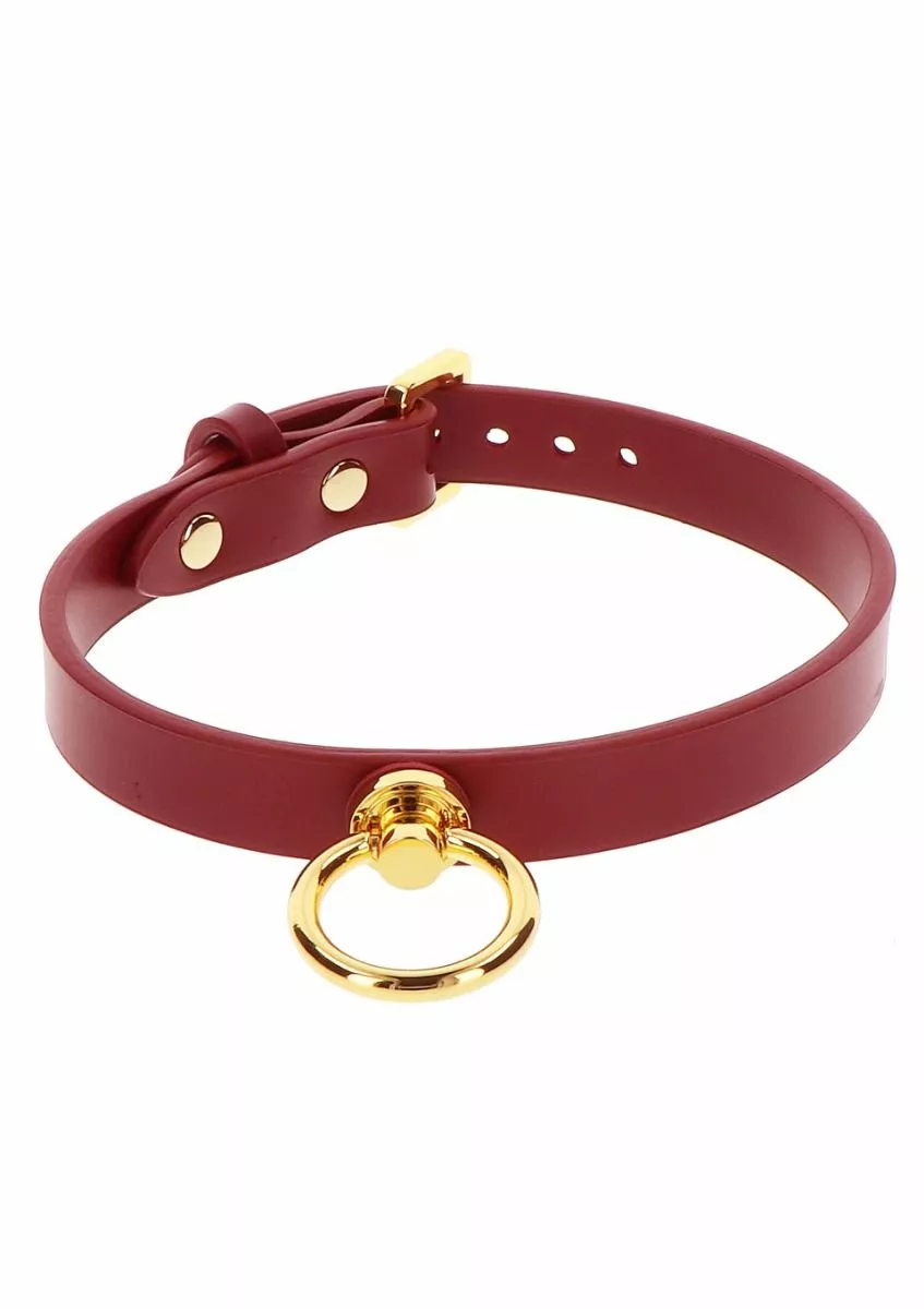 O-Ring Haldband Taboom - Rood 4 O-Ring Haldband Taboom - Rood - Afbeelding 4