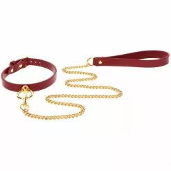 Halsband Met Ketting Taboom - Rood 9 Halsband Met Ketting Taboom - Rood -Lingerie Setjes Verkoopwinkel 17157 red 04