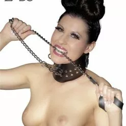 Zado Aanlijnketting Met Lederen Polsband