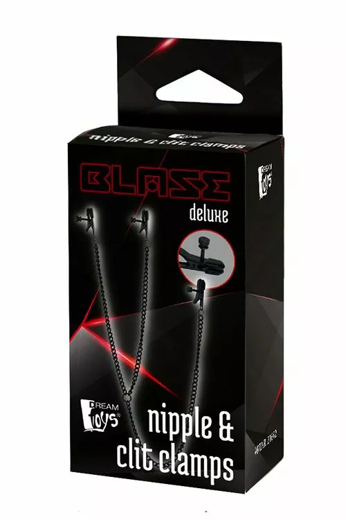 Dreamtoys Deluxe Tepels En Clitoris Klemmen - Zwart 2 Dreamtoys Deluxe Tepels En Clitoris Klemmen - Zwart - Afbeelding 2