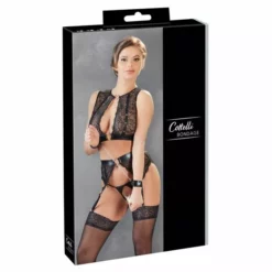 Cottelli Collection Bondage Suspender Set Met Kant-S 31 Cottelli Collection Bondage Suspender Set Met Kant-S -Lingerie Setjes Verkoopwinkel 22511161021 verp