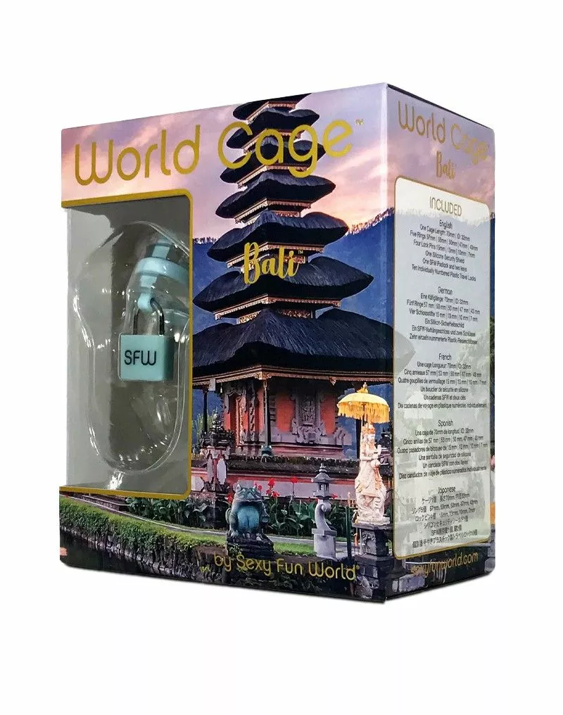 World Cage Kuisheidskooi Set Bali 2 World Cage Kuisheidskooi Set Bali - Afbeelding 2