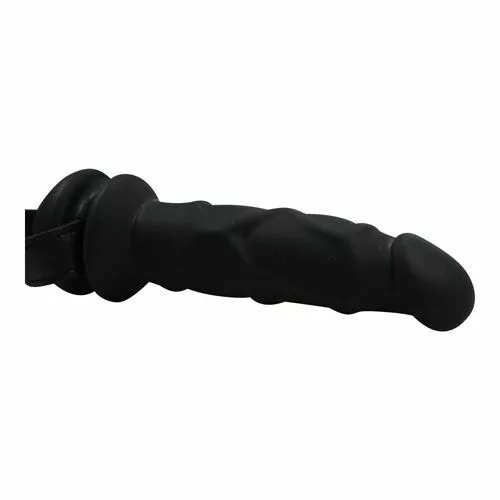 Fetish Collection Mondknevel Met Dildo - Zwart 3 Fetish Collection Mondknevel Met Dildo - Zwart - Afbeelding 3