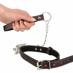 Bad Kitty Kunstleren Halsband Met Riem