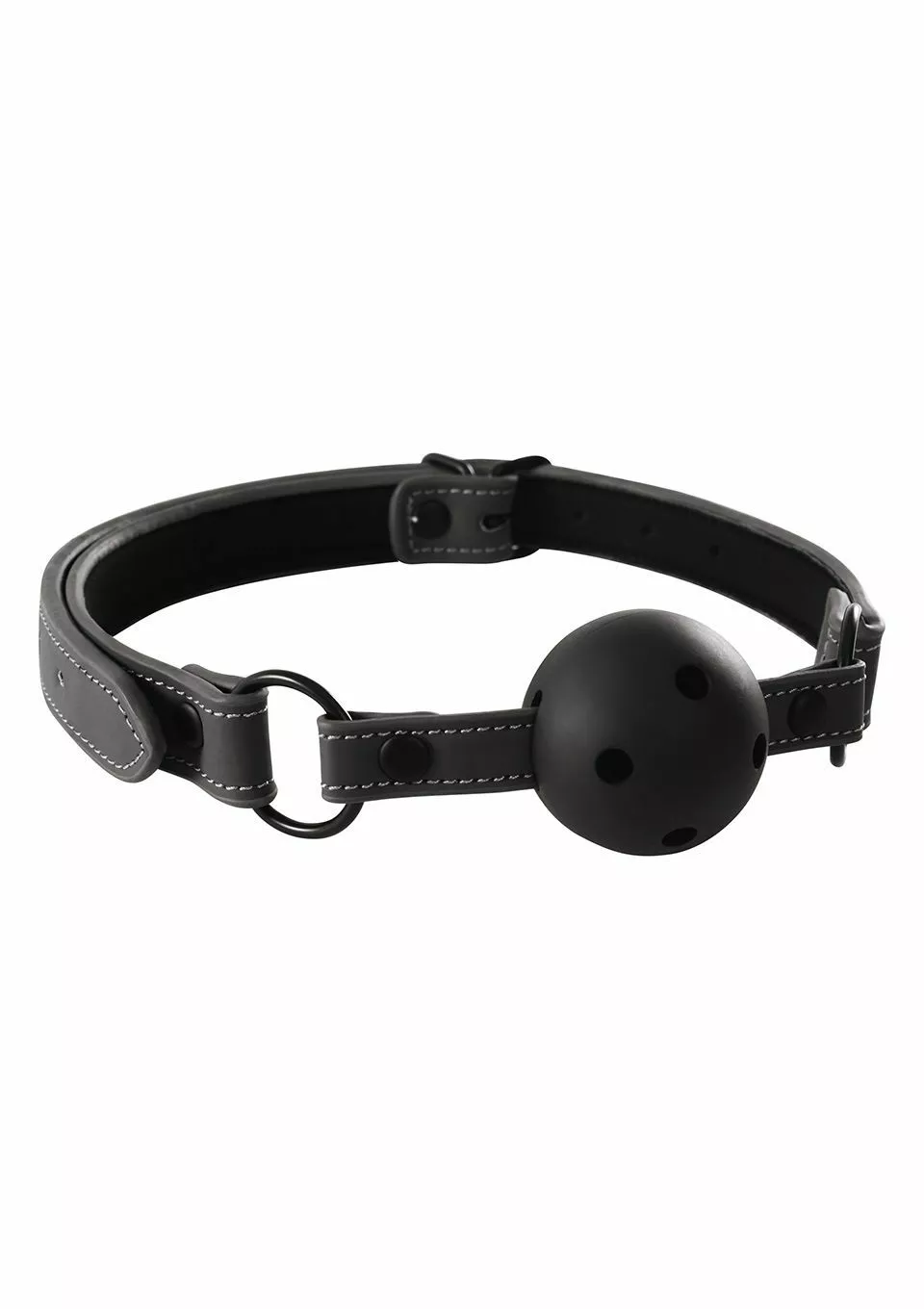 RENEGADE Stoere Ballgag - Zwart 1 RENEGADE Stoere Ballgag - Zwart
