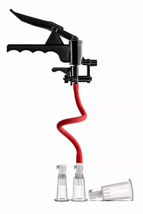 BLUSH PERFORMANCE Tepel En Clitoris Pomp Set Met Cilinders - Temptasia 5 BLUSH PERFORMANCE Tepel En Clitoris Pomp Set Met Cilinders - Temptasia - Afbeelding 5