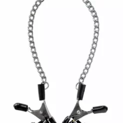 Mister B Verstelbare Tepelklemmen Met Schroeven En Ketting