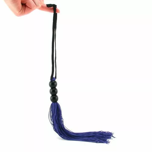 Sex And Mischief S&M Small Rubber Whip: Purple 4 Sex And Mischief S&M Small Rubber Whip: Purple - Afbeelding 4