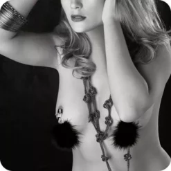 Sex And Mischief Feathered Nipple Clamps -Lingerie Setjes Verkoopwinkel 830237 4 2