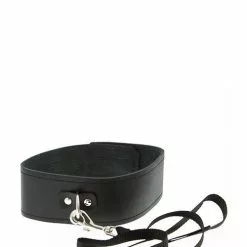 Guilty Pleasure Zwarte Halsband Met Riem