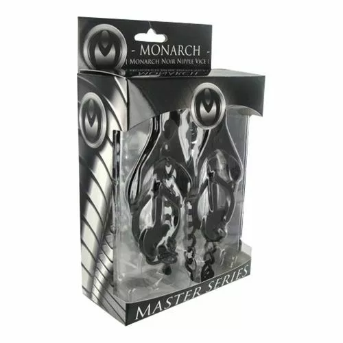 Master Series Monarch Noir Nipple Vice 3 Master Series Monarch Noir Nipple Vice - Afbeelding 3