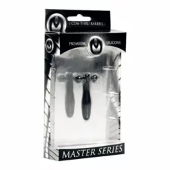 Master Series Silicone Cum-Thru Barbell Penis Plug 7 Master Series Silicone Cum-Thru Barbell Penis Plug -Lingerie Setjes Verkoopwinkel ab945 4 2