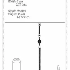 Ouch! Adembare Ball Gag Met Tepelklemmen - Zwart 11 Ouch! Adembare Ball Gag Met Tepelklemmen - Zwart -Lingerie Setjes Verkoopwinkel adembare ball gag met tepelklemmen zwart 4