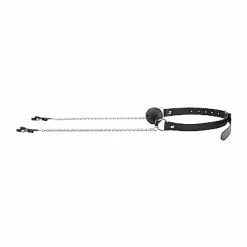 Ouch! Adembare Ball Gag Met Tepelklemmen - Zwart 13 Ouch! Adembare Ball Gag Met Tepelklemmen - Zwart -Lingerie Setjes Verkoopwinkel adembare ball gag met tepelklemmen zwart 8