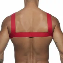 Addicted Basic Elastic Harnas - Rood-M / L -Lingerie Setjes Verkoopwinkel adf104 basic elastic harness 5