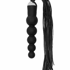 Ouch! Zweep Met Anal Beads Dildo - Handvat