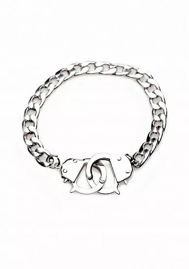 Master Series Armband Cuff Him Handcuff - Zilver 1 Master Series Armband Cuff Him Handcuff - Zilver