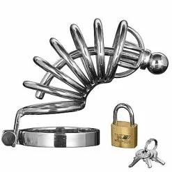 XR Brands Asylum Locking Kuisheidskooi Met Slot (M/L)