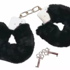 Bad Kitty Pluche Handboeien - Zwart