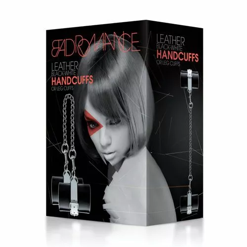 Bad Romance Leren Boeien Met Metalen Ketting 3 Bad Romance Leren Boeien Met Metalen Ketting - Afbeelding 3