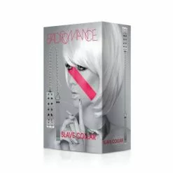 Bad Romance Witte Halsband Met Metalen Spikes En Riem 5 Bad Romance Witte Halsband Met Metalen Spikes En Riem -Lingerie Setjes Verkoopwinkel bad017 3 2