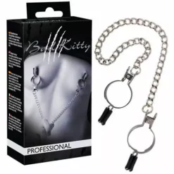 Bad Kitty Tepelklemmen Met Ketting