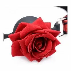 XR Brands Ballgag Met Roos -Lingerie Setjes Verkoopwinkel ballgag met roos 4