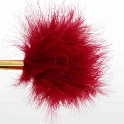 Taboom BDSM Feather Tickler - Rood -Lingerie Setjes Verkoopwinkel bdsm feather tickler rood 3