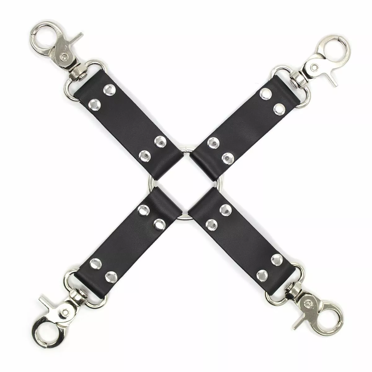 Kiotos BDSM Hogtie - Zwart 1 Kiotos BDSM Hogtie - Zwart