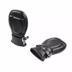 Kiotos BDSM Leren Wanten - Zwart