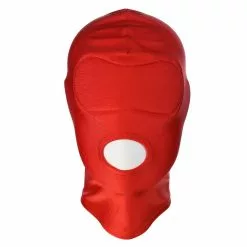 Kiotos BDSM Masker Met Open Mond - Rood