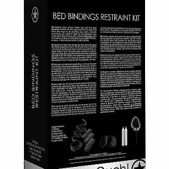 Ouch! Bed Boeien BDSM Kit - Zwart -Lingerie Setjes Verkoopwinkel bed boeien bdsm kit zwart ak