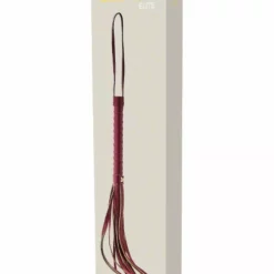 Dreamtoys Blaze Elite Flogger - Rood 8 Dreamtoys Blaze Elite Flogger - Rood -Lingerie Setjes Verkoopwinkel blaze elite flogger rood 3