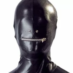 Fetish Collection Bodysuit Met Masker - Zwart-M -Lingerie Setjes Verkoopwinkel bodysuit met masker zwart masker