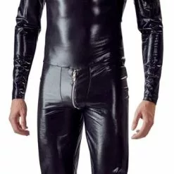 Fetish Collection Bodysuit Met Masker - Zwart-M -Lingerie Setjes Verkoopwinkel bodysuit met masker zwart vb