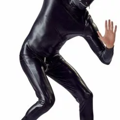 Fetish Collection Bodysuit Met Masker - Zwart-M