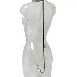 Rimba Bondage Haak Met Halsband - RVS -Lingerie Setjes Verkoopwinkel bondage haak met halsband rvs