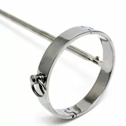 Rimba Bondage Haak Met Halsband - RVS -Lingerie Setjes Verkoopwinkel bondage haak met halsband rvs halsband