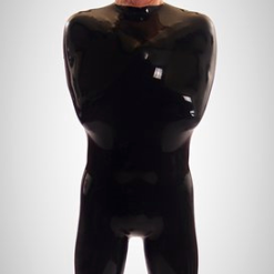 Esupplies Latex Bondage Pak - Zwart-S