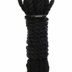 Taboom Bondage Touw 5 Meter 7 Mm - Zwart